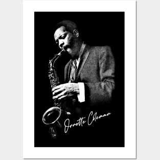 Ornette Coleman /\/ Retro Jazz Music Fan Design Posters and Art